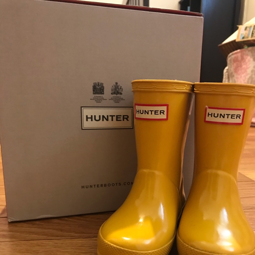 Hunter rain boots